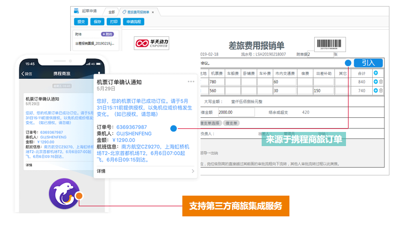 高效率、嚴(yán)費(fèi)控 多端移動(dòng)集成助力企業(yè)精細(xì)化管理